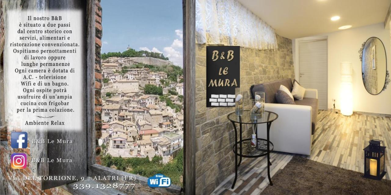 B&B Le Mura Alatri ภายนอก รูปภาพ